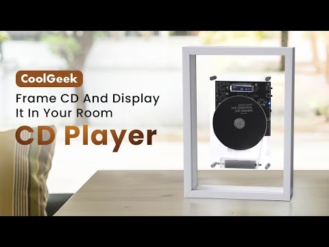 Đầu CD Treo Tường CoolGeek MusicFrame M1 – Khung Tranh Âm Nhạc Cho Không Gian Sống