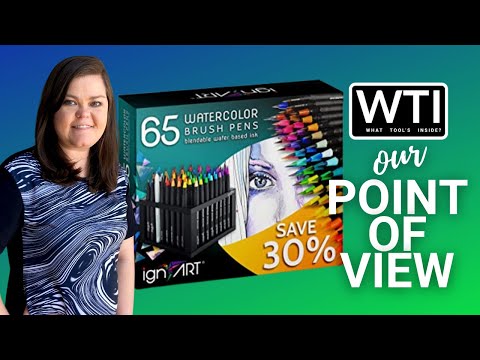 IGN Art Watercolor Brush Pens Set - WTI product video review