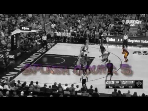 D'Angelo Russell draining a career-high 5 three-pointers against the Spurs