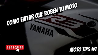 Como evitar que te r0ben la moto #chile  #motovlog