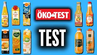ÖKO-TEST deckt auf: 🔍 Teure Orangensäfte fallen durch – Discounter-Saf