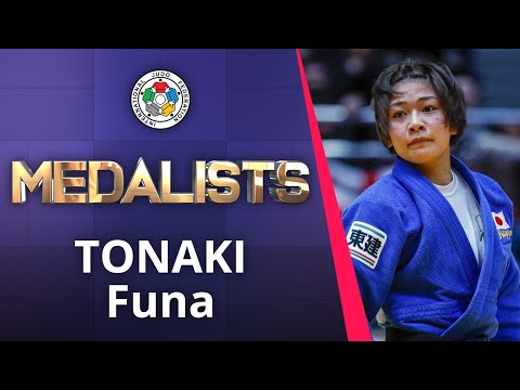 TONAKI Funa Silver medal World Judo Championships Tokyo 2019