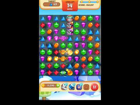 Jewel Match King Level 271 - Walkthrough ( No Booster )