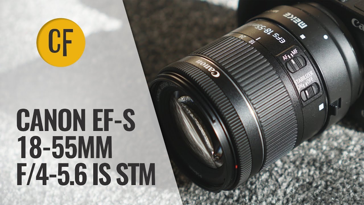Объектив Canon EF-S 18-55mm f/4-5.6 IS STM