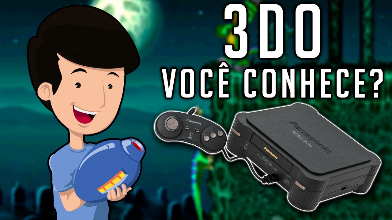 Você conhece? 3DO O primeiro console 32 bits da história