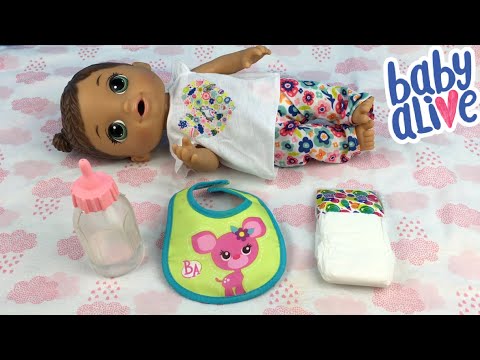 Baby Alive Doll Feeding and Changing Video