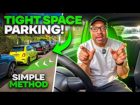 Easy Trick for Tight Parallel Parking!