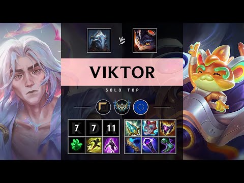 Viktor Top vs Rumble - EUW Challenger Patch 25.10