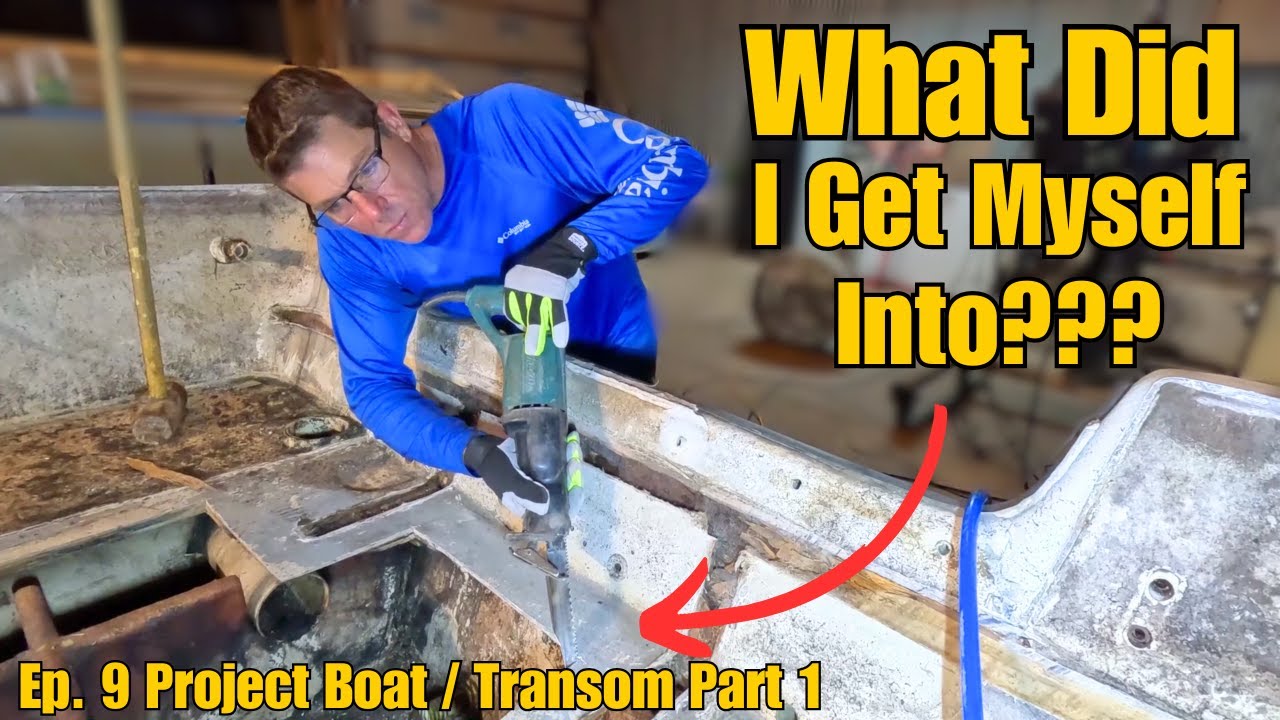 TRANSOM Replacement - PRO Level Tips & Tactics!