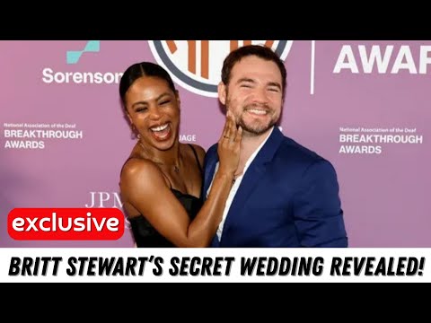 DWTS Star Britt Stewart’s Jaw-Dropping Wedding to Daniel Durant You Have to See!"