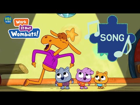 SONG: One Part at a Time | Work It Out Wombats! on PBS KIDS
