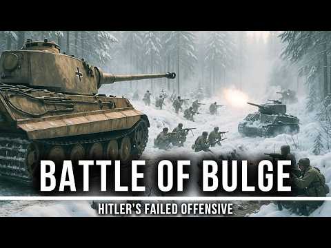 Fall Asleep To | The ENTIRE Battle of the Bulge | Ardennes Snow Offensive | WW2 War Documentary