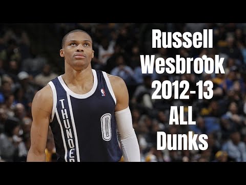 Russell Westbrook 2012-13 ALL Dunks