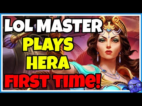 LoL Main Plays Hera for the FIRST TIME in Smite - Arena & Conquest