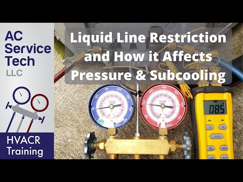 Refrigerant Charging Checking the R 22 Refrigerant Charge on AC Condensor Subcooling Method