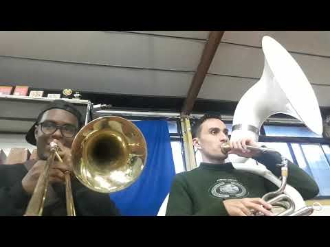 Fiesta de los bravos - Trombone e Tuba Sib (Banda Musical Lauro Dornelles)