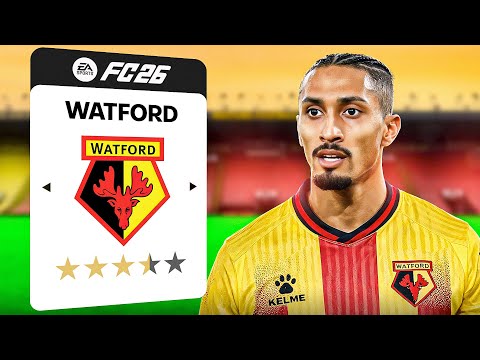 I Rebuilt Watford in FC 26