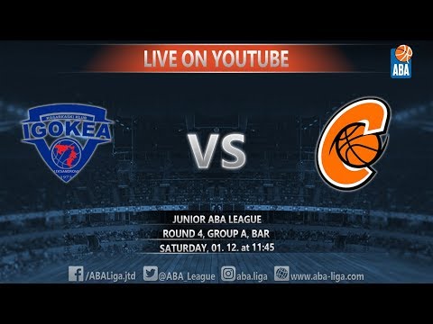 Junior ABA Liga 2018/19, Round 4 match: Igokea U19 - Cedevita U19 (1. 12. 2018)
