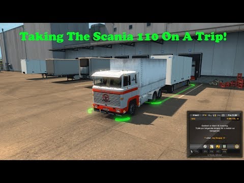 ETS2 | Driving Over 500km With Scania 110+trailer! | Timelapse