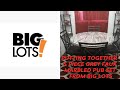 PUTTING MY 5 PIECE GREY FAUX MARBLE PUB TABLE TOGETHER | BIGLOTS #diy #biglotshaul #biglots