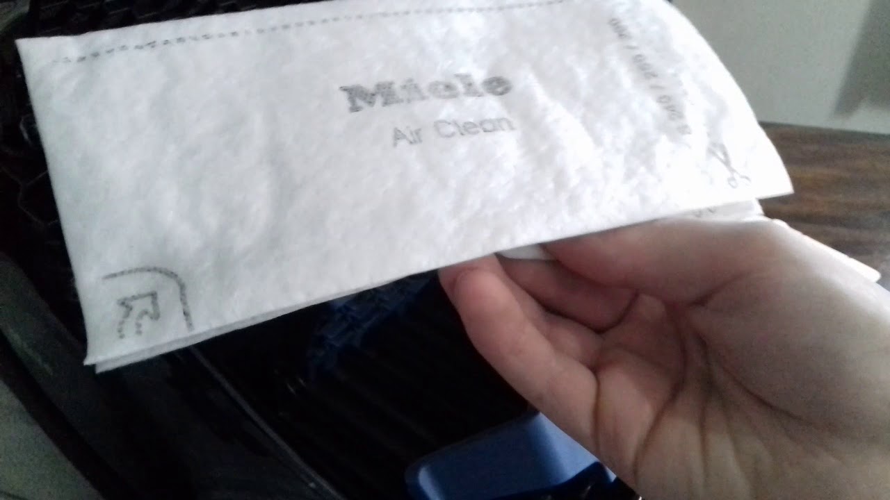 How to change a Miele bags and filters
