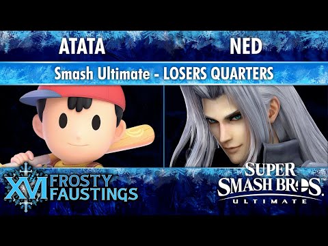 Frosty Faustings XVI Losers Quarters - ATATA (Ness) vs Ned (Sephiroth) - Smash Ultimate