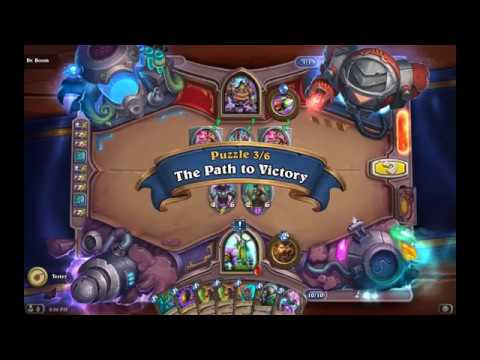 Solution Secret Lab Puzzle Survival: The Path to Victory - Dr. Boom (3/6), Hearthstone Boomsday