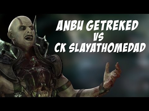THE TRASH TALK IS REAL | cK SlayAtHomeDad (Ermac) vs ANBU GetReked (Quan Chi) | MKX