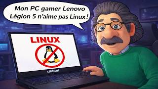 Mon PC Lenovo Legion 5 n'aime pas Linux ?