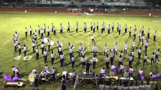 preview picture of video 'Northshore High Marching Band 2012 Slidell LA'