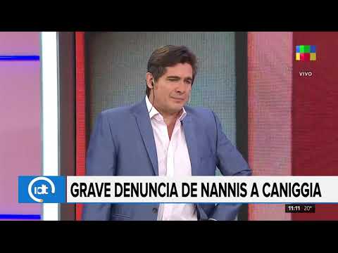 Grave denuncia de Mariana Nannis a Caniggia