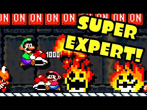 Super Mario Maker 2 Super Expert Multiplayer Together