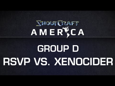 ShoutCraft America - Group D - RSVP vs. Xenocider BO3
