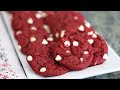 How To Make Bakery Style RED VELVET BOX CAKE COOKIES Using 5 Ingredients ONLY