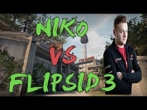 CSGO: POV mouz NiKo vs FlipSid3 (27/16) overpass @ DreamHack Open Cluj-Napoca 2015