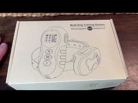 Multi-Dog Training Collar with Flashlight Unboxing and Review | 3 Modes; Shock, Vibrate, and Beep