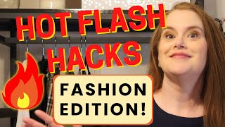 Hacks to Dress for Fall and Winter When Having Hot Flashes Women over 40