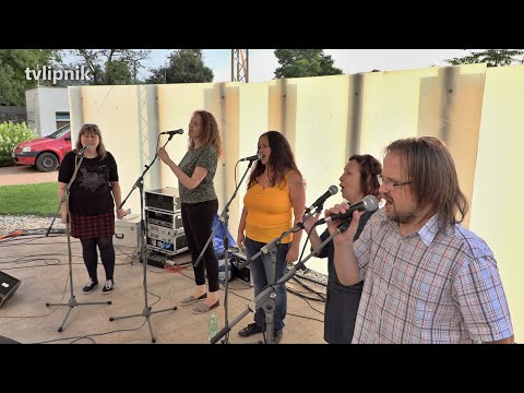 Vystoupení vokální skupiny X-tet, Hranice 19.7.2020