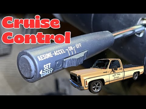 Dakota Digital Cruise Control Install in my 1977 Chevy C10