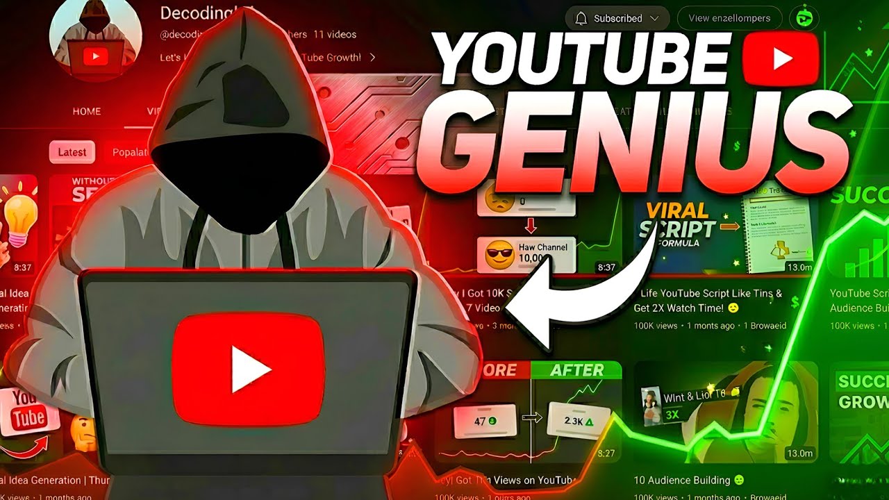 How @decodingyt Beats the YouTube Algorithm (Full Breakdown)