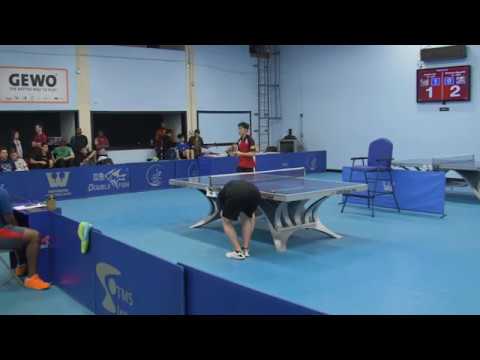 Westchester Table Tennis Center April 2019 Open Singles Final: Sharon Alguetti vs Kaden Xu
