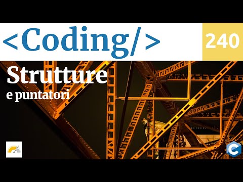 Utilizzo dei puntatori a una struttura in C - Video 240