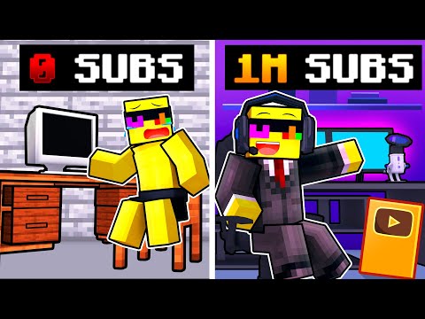 Sunny - Becoming a YOUTUBER in Minecraft!