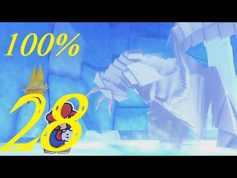 The Ice Vellumental | Paper Mario the Origami King 100% Walkthrough "28/43" (No Commentary)