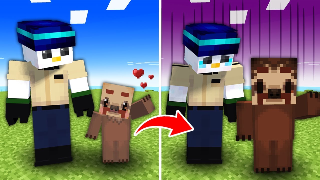 動物になった仲間を連れてエンドラ討伐！【マイクラ】