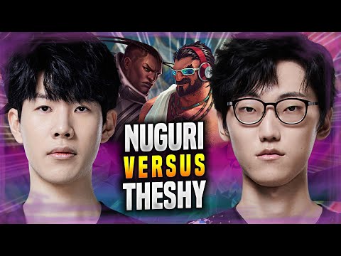 NUGURI vs THESHY! - Nuguri Plays Graves TOP vs WBG TheShy Lucian! | Season 2022