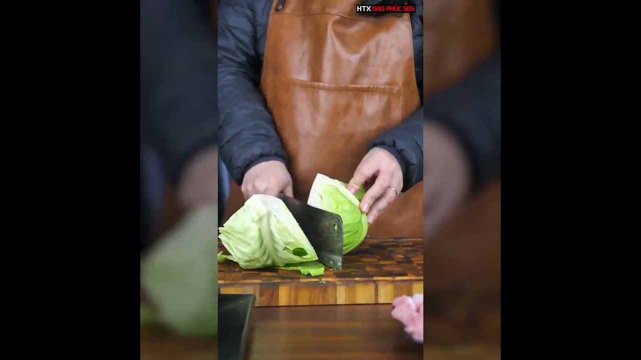 Dao thái lọc sắc bén - Thép nhíp ô tô - Cán mun khâu inox N09ATM sắc bén, bền bỉ, giữ sắc lâu