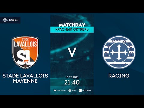 AFL21. France. Ligue 3. Day 18. Stade Lavallios Mayenne - Racing