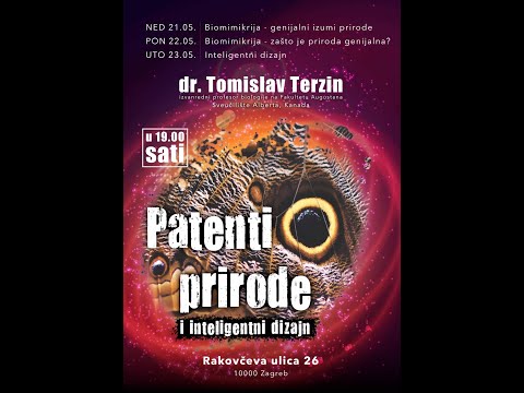 Tomislav Terzin - Patenti prirode i inteligentni dizajn [1. predavanje]