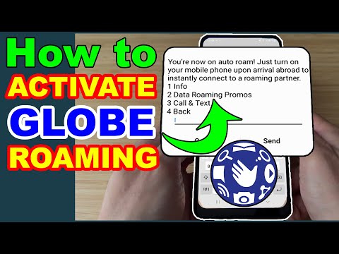 How to ACTIVATE GLOBE ROAMING prepaid sim